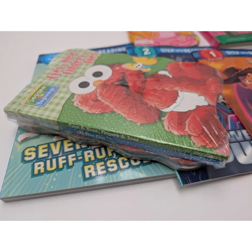 Sesame Street Beginnings Board Books Learning Book Lot Toy Story Elmo